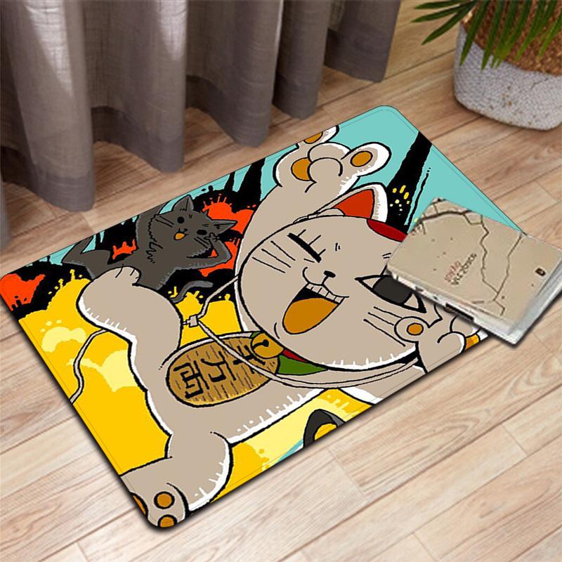 Creative Anime Design Rug Floor Mat for Living Room or Bedroom Soft and Comfortable Carpet a Gift for Birthday and Holiday.