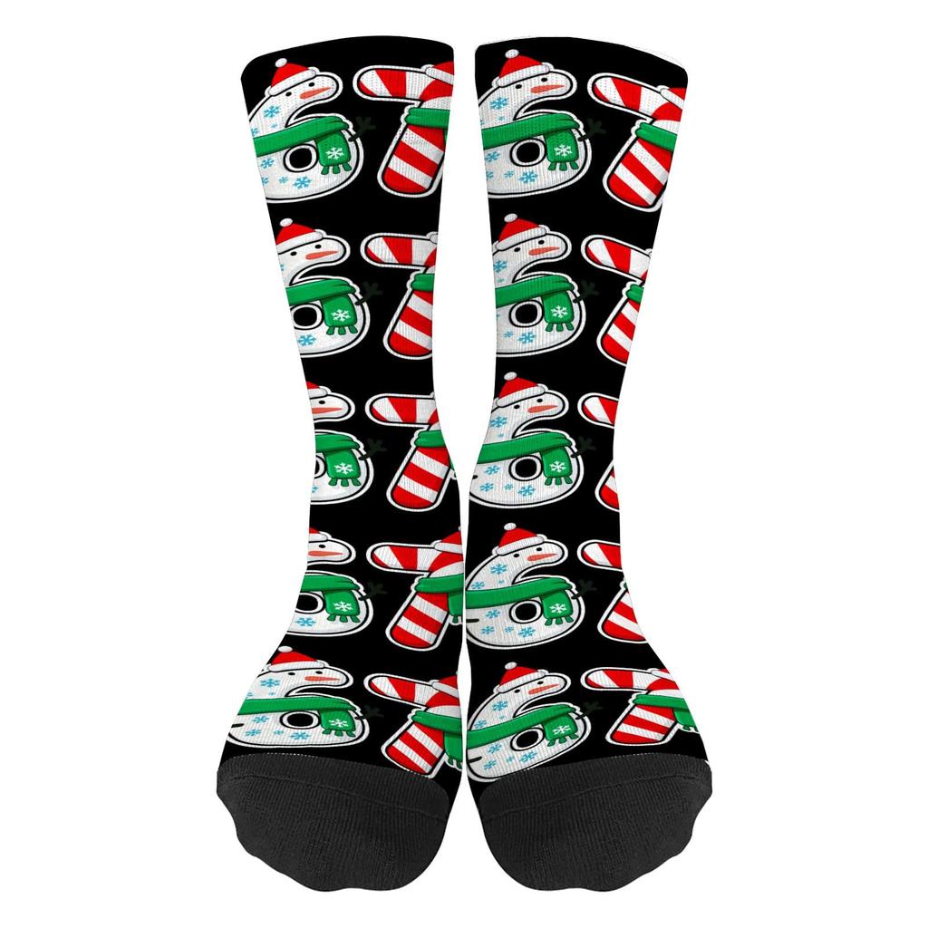 Модные, теплые и интересные носки с шестью или семью дизайнами для бабушки