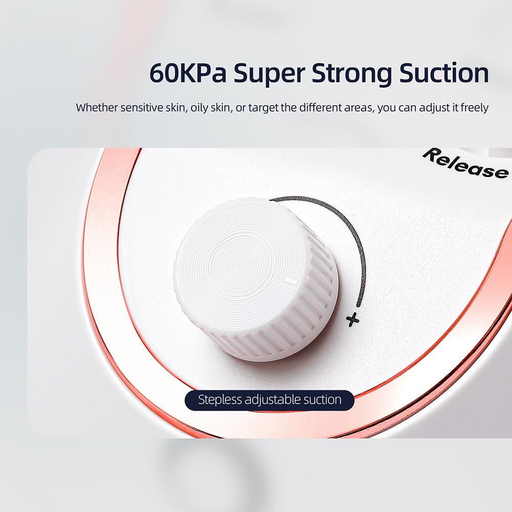 Профессиональный аппарат для микродермабразии с алмазным напылением для домашнего использования, аппарат для пилинга лица, косметический аппарат, эксфолиация, глубокая очистка лица, уход за кожей