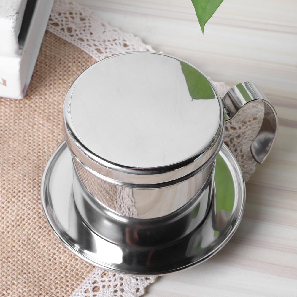 Портативный кофейный фильтр из нержавеющей стали для капельного кофе, кофейник для дома, кухни, офиса, улицы
