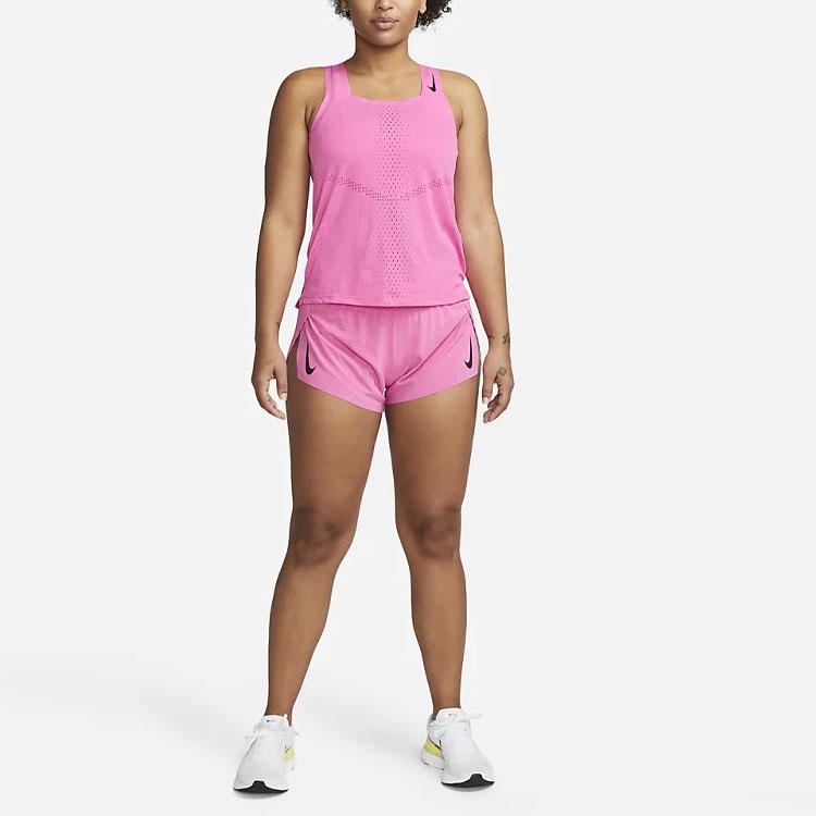 Nike Женские майки Фиолетовые Прямой крой DM7551-606