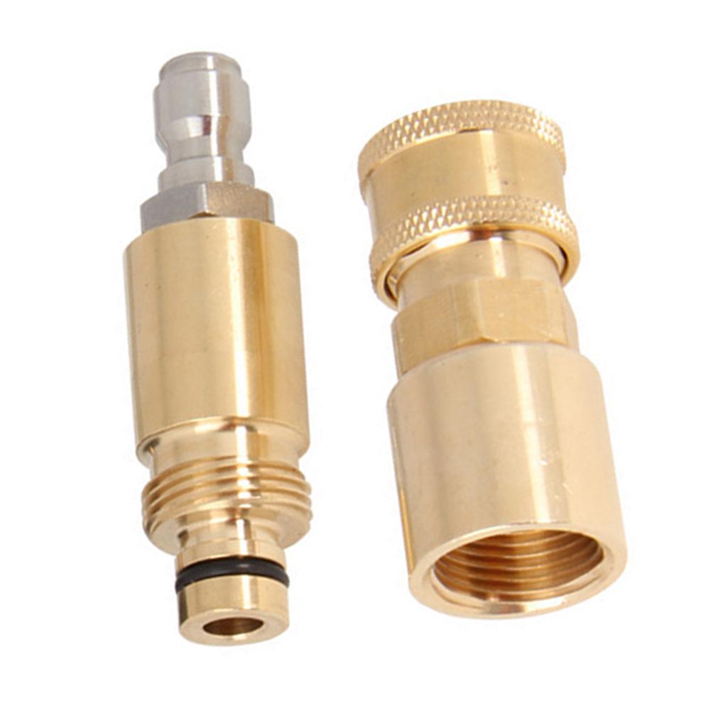 Pressure Washer Connector High Pressure Connector Efficient Water Flow High Pressure Resistance For Karcher Pressure Washer