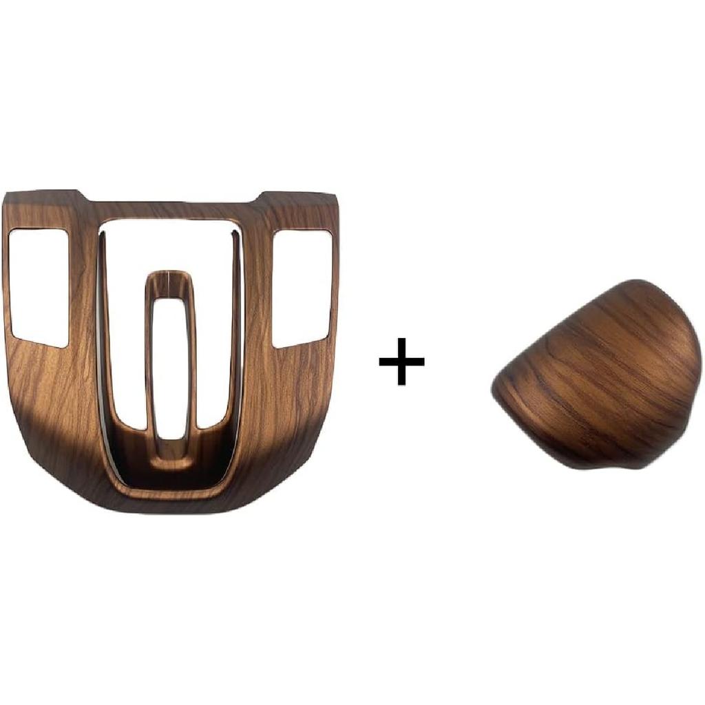 Накладка на панель коробки передач автомобиля, внутренняя рамка, накладка на ручку переключения передач, аксессуары для украшения интерьера автомобиля для Honda CRV CR-V 2017 2018 (Персиковый лес