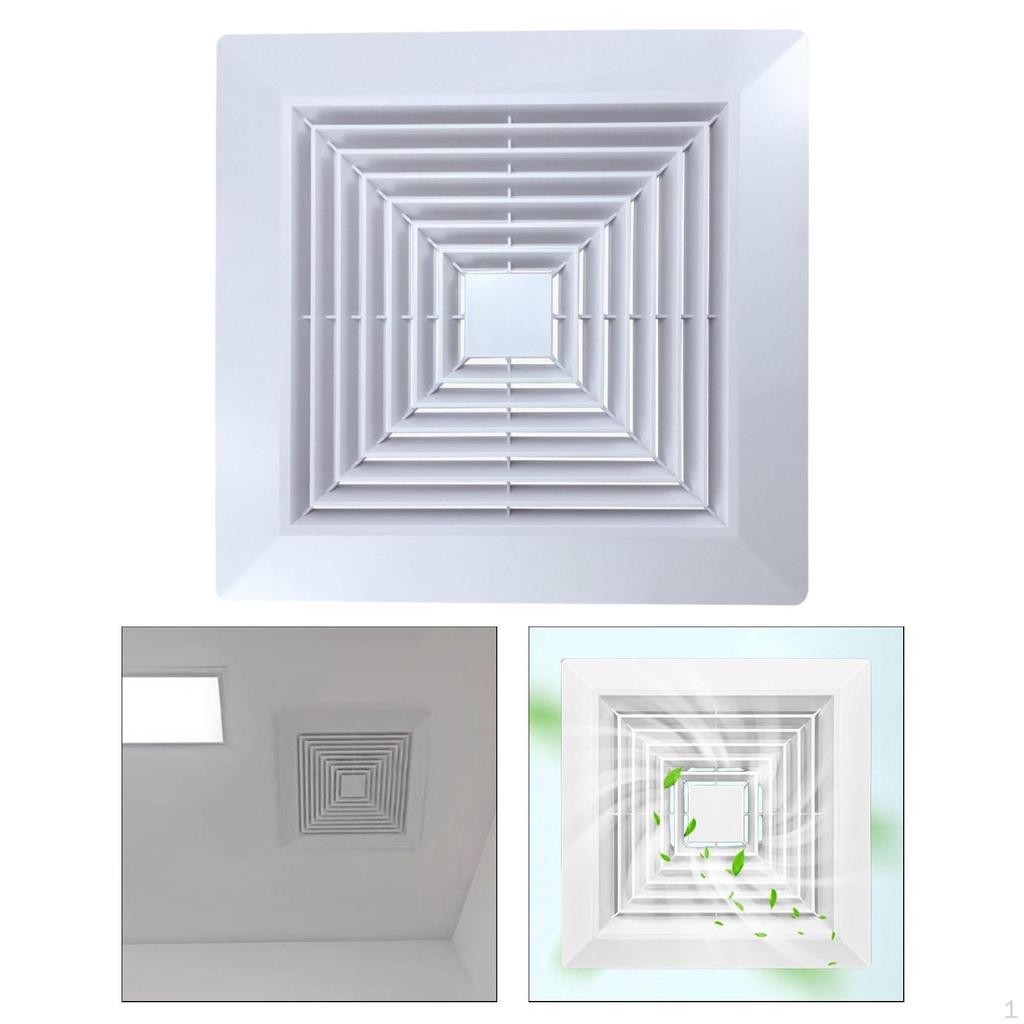 Вентилятор для ванной комнаты, многофункциональный диффузор для крыши, для офиса