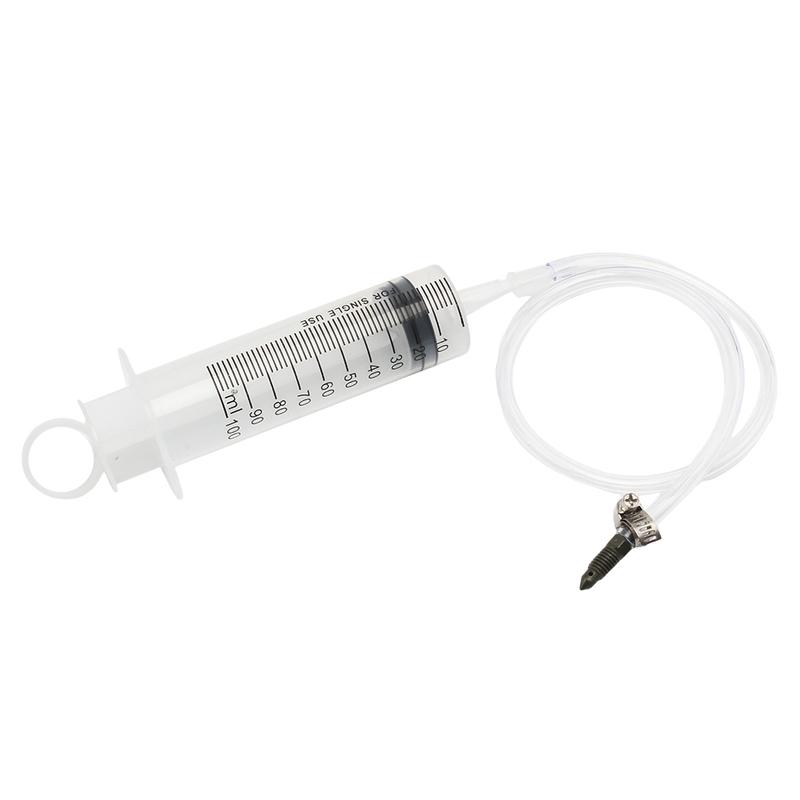 Universal Motorcycle Bleed Kit Clutch Brake Caliper Gas Bleed Syringe Tool Hydraulic Disc Brake For Honda Yamaha Kawasaki Suzuki