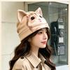 Animal Ear Animal Beanie Hat Cartoon Print Cartoon Beanie New Ear Beanie Hat  Daily Outfits
