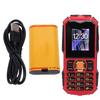 Кнопочный мобильный телефон 4G LTE разблокированный с кнопкой SOS 16800 мАч Dual SIM MP3 Звонки SMS Функции Интернет Красный