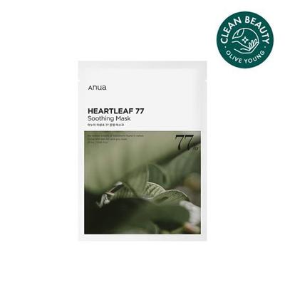 Успокаивающая маска Houttuynia cordata 77, 1 шт.
