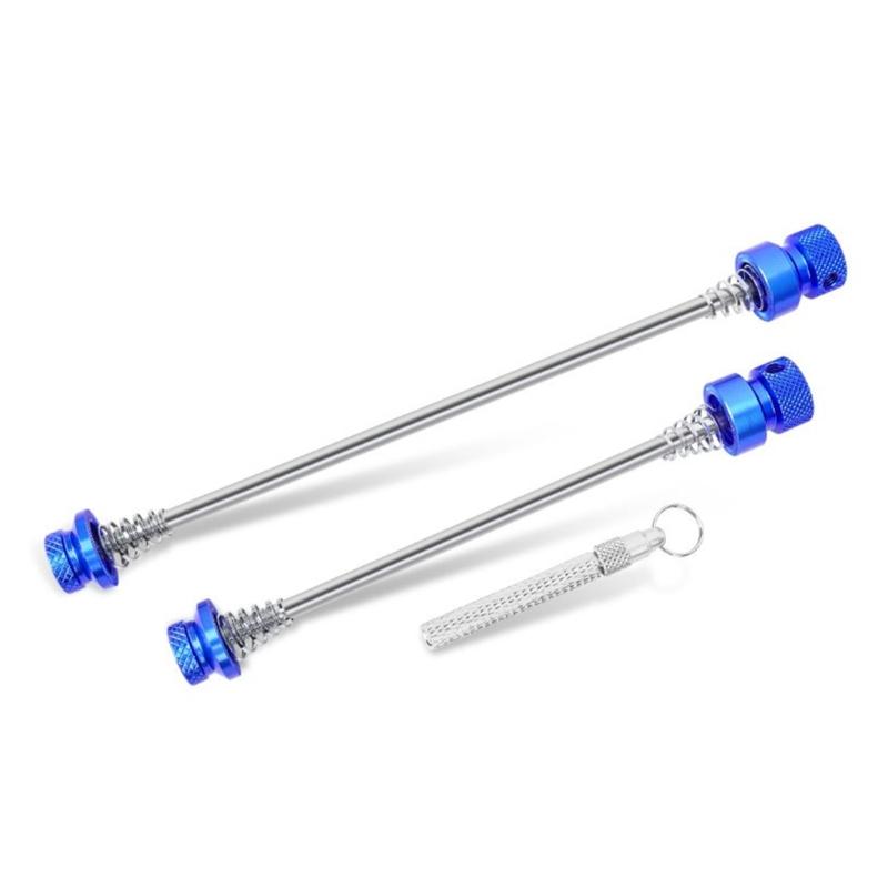 Bicycles Front Rear Hub Set Mountain Bicycles Hub Levers Aluminum Alloy Bike Skewers Bicycles Maintenance Tool Enduring