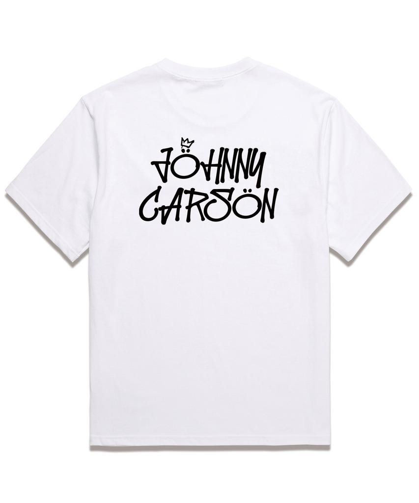 JOHNNY CARSON Городская Корона Футболка с коротким рукавом (Jcss103) белый