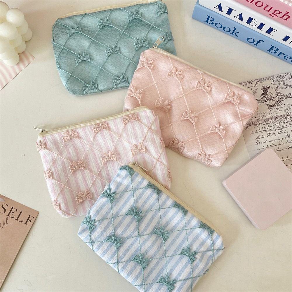 Lace Coin Purse Multifunctional Makeup Lipstick Storage Bag Portable Makeup Bag Women