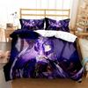 Genshin Impact Animation Cartoon Soft And Comfortable Comforter Bedding Sets Bedding Set Luxury Quilt Cover Customizable
