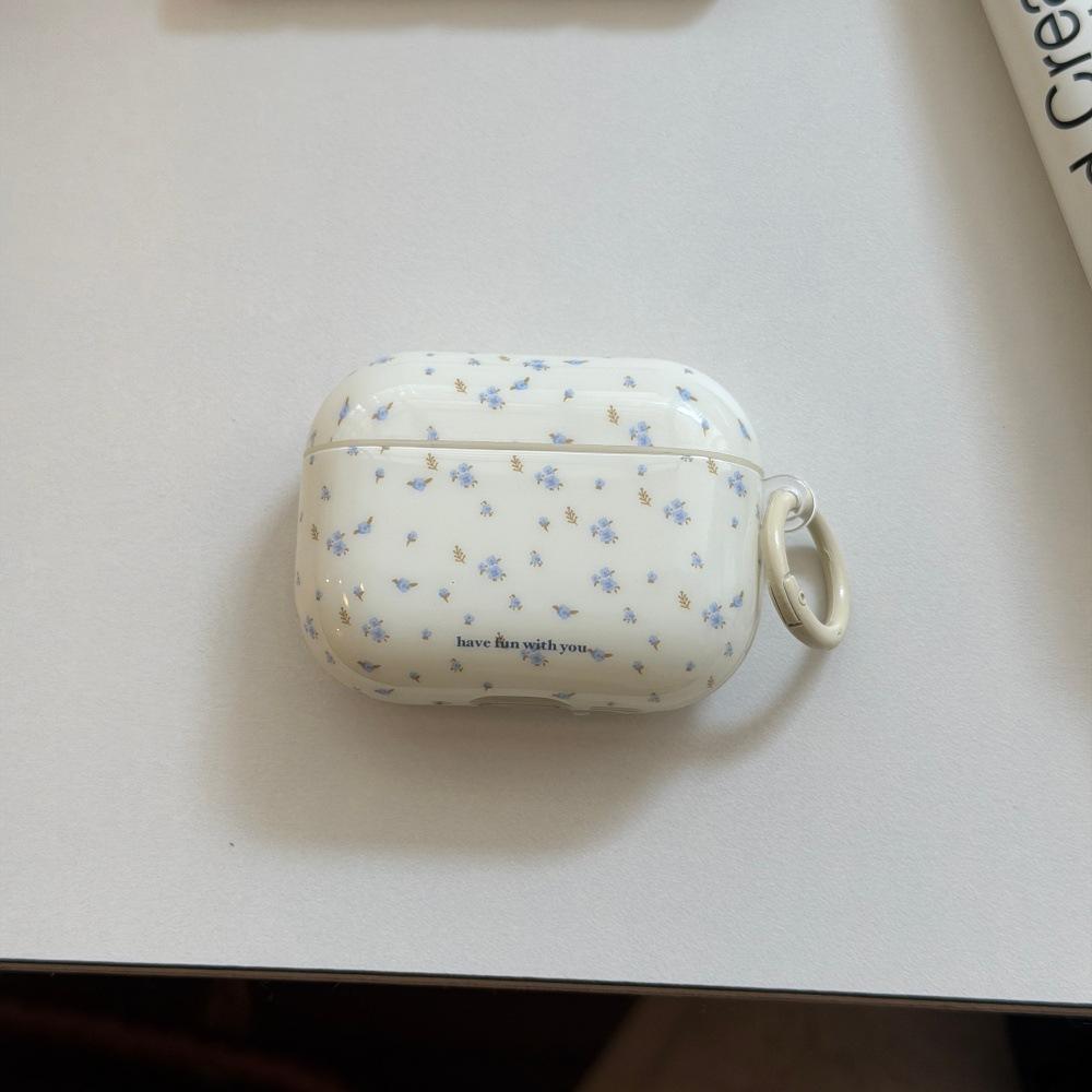 Простой весенний цветочный чехол для Bluetooth-гарнитуры Apple AirPods 1 /1 защитный чехол PRO1 PRO1