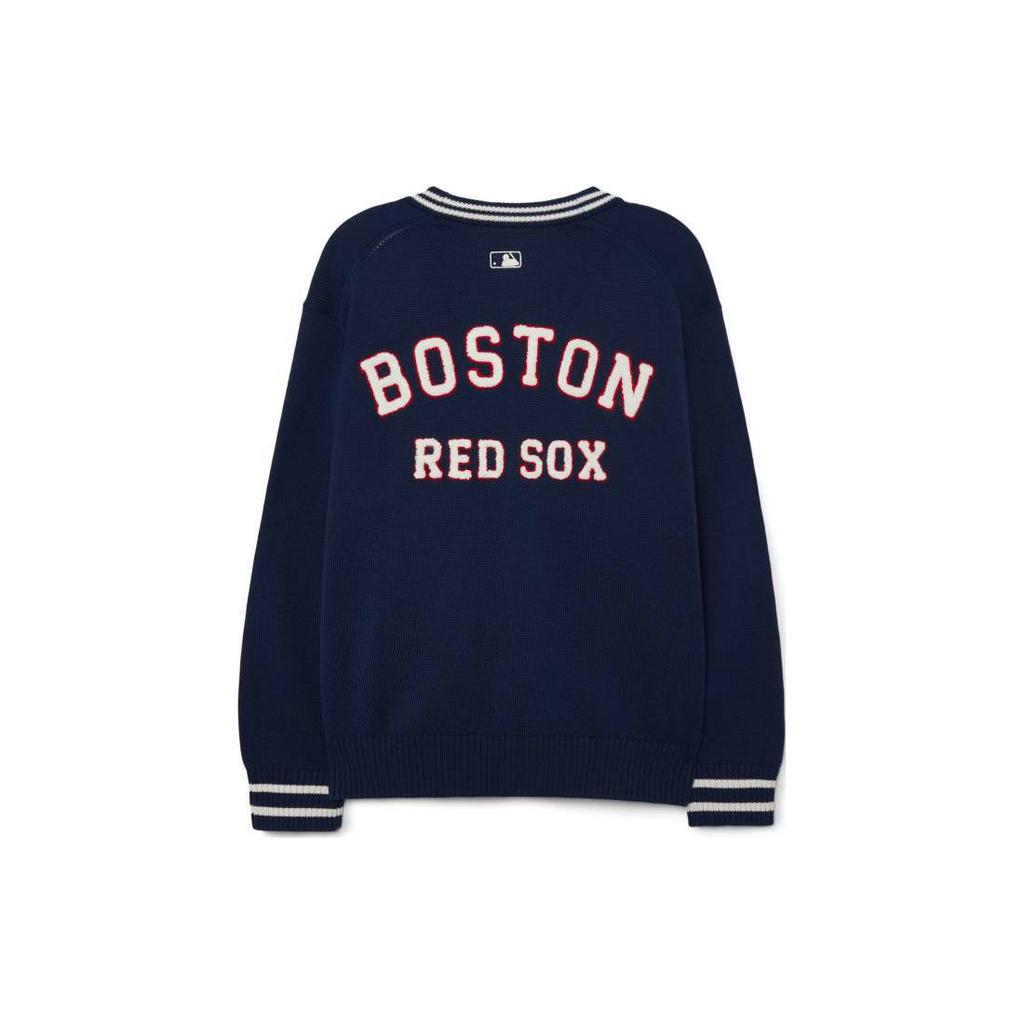 New MLB Knitwear Unisex Marine Blue 3AKCV0131-43NYS
