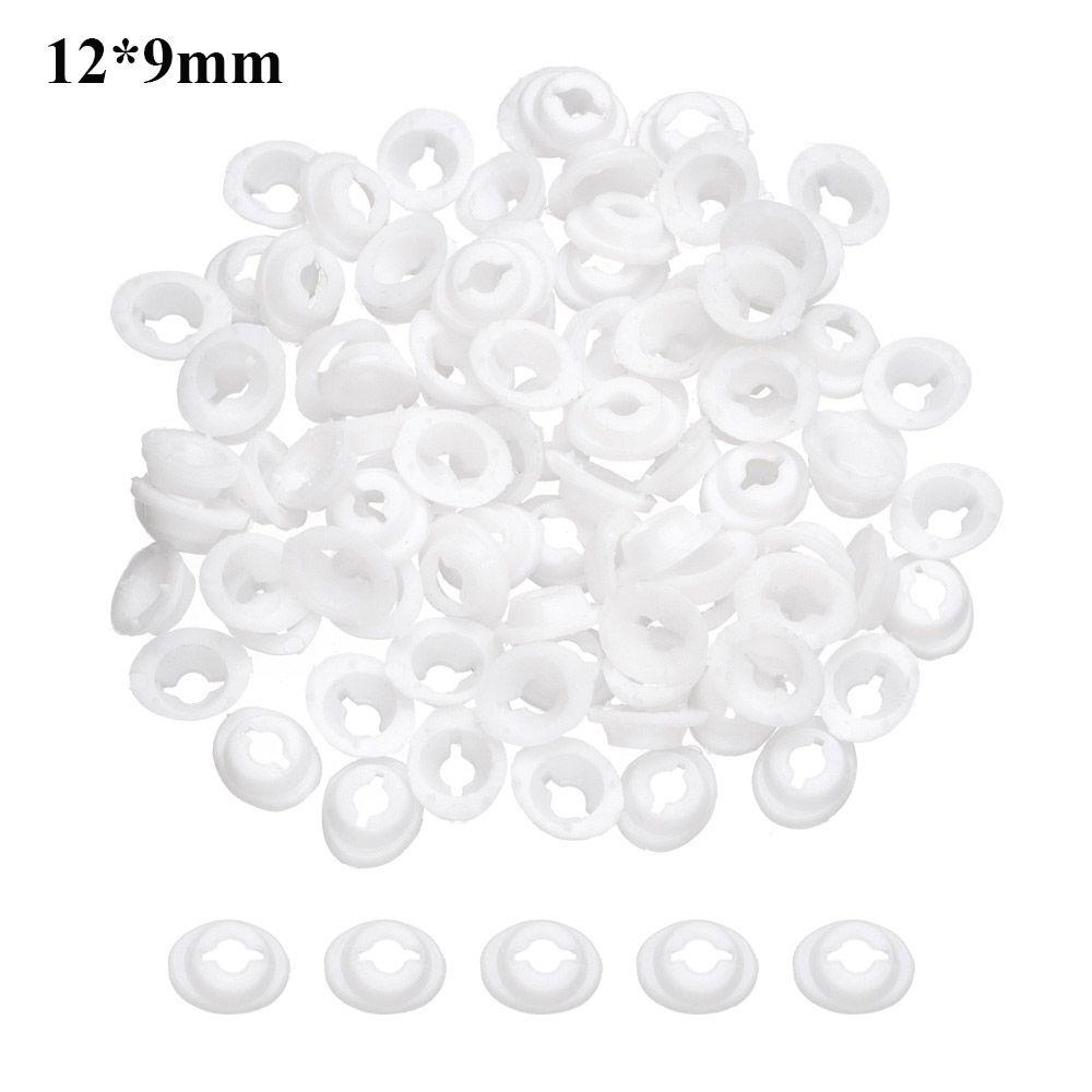 Kids Toys DIY Craft Doll Nose Washers Round Gaskets Washers Doll Animal Toys Plastic Safety Eyes