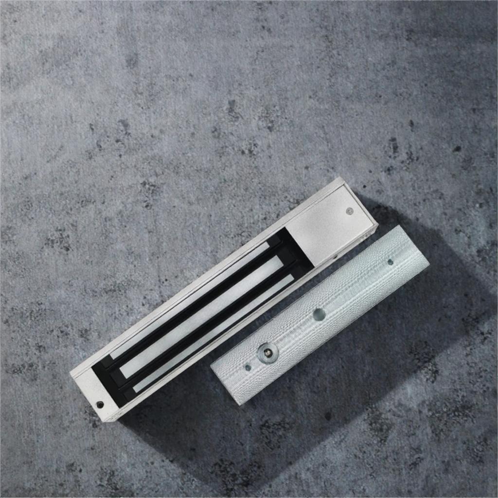 280kg 12v 600lbs Zinc Alloy Electromagnetic Lock with Time Delay Smart Access Control Magnetic Lock