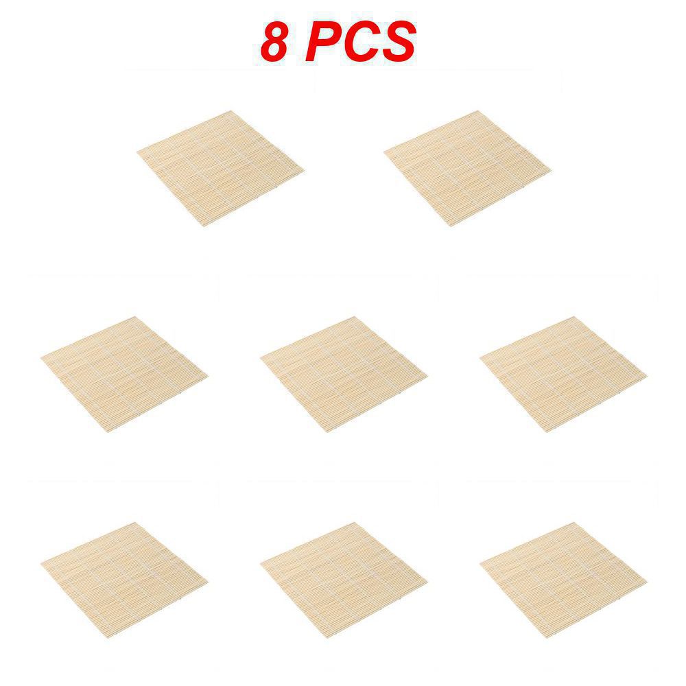 1~10 шт. кухонный инструмент для суши, бамбуковый коврик для скручивания риса, лопатки для риса «Онигири», бамбуковый коврик для суши, японский суши-машинка, инструмент для суши