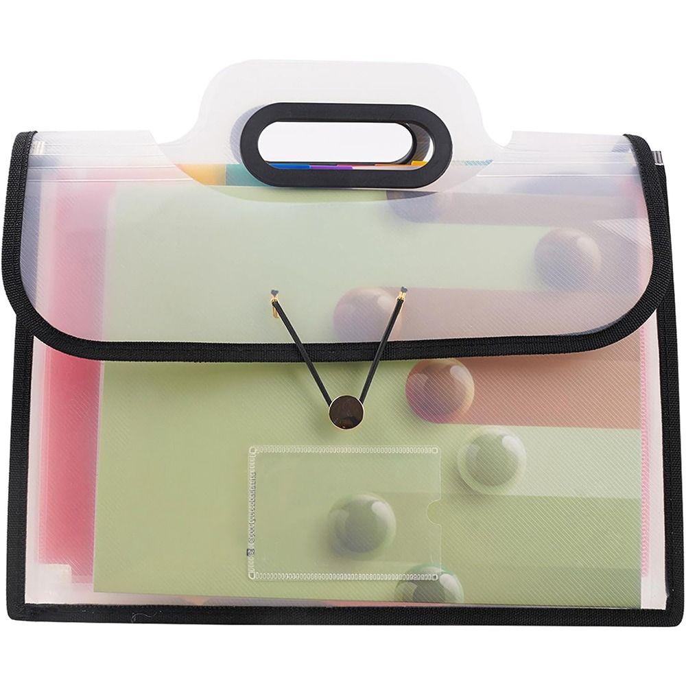 Portable File Organizer Monthly Bill Receipt Organizer for School Home and Office Classroom