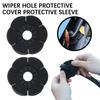 Car Wiper Arm Bottom Hole Protective Covers Silicone Protector Wiper Car Sleeve Windshield Dustproof Hole Wiper