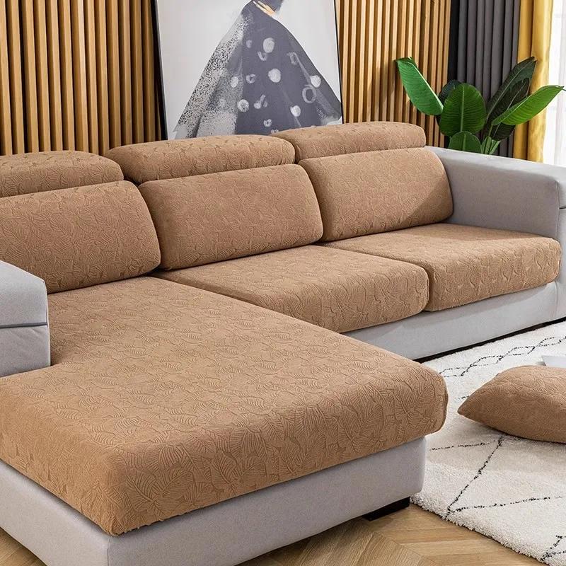 Sofa Cover All Seasons All-Inclusive Universal Plush Cover Cloth Towel Thickened Stretch Leather Sofa Hat 2023 New Style