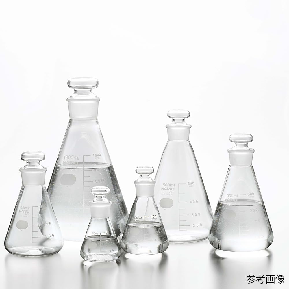HARIO Stoppered Erlenmeyer Flask 300ml (TS27) TSF-300-SCI