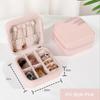 Jewelry Organizer Display Travel Jewelry Case Boxes Portable Jewelry Box Leather Storage Joyeros Organizador De Joyas KTY