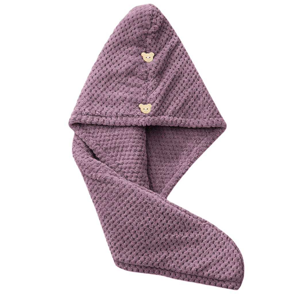 Полотенце для волос из микрофибры для женщин, быстросохнущее и не пушащееся полотенце для волос, дополнительный цвет, быстросохнущее полотенце