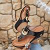 Women Slippers New Big Size Platform Wedges Sandals Non-Slip Open Toe Flip Flops Ladies Comfortable Beach Slippers Slides Women
