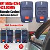 Безопасный пульт дистанционного управления с плавающим кодом для BFT MITTO 2 Clonix U-Link 433,92 МГц Пульт дистанционного управления для ворот Открыватель гаражных ворот (Обновление 2025 г.)
