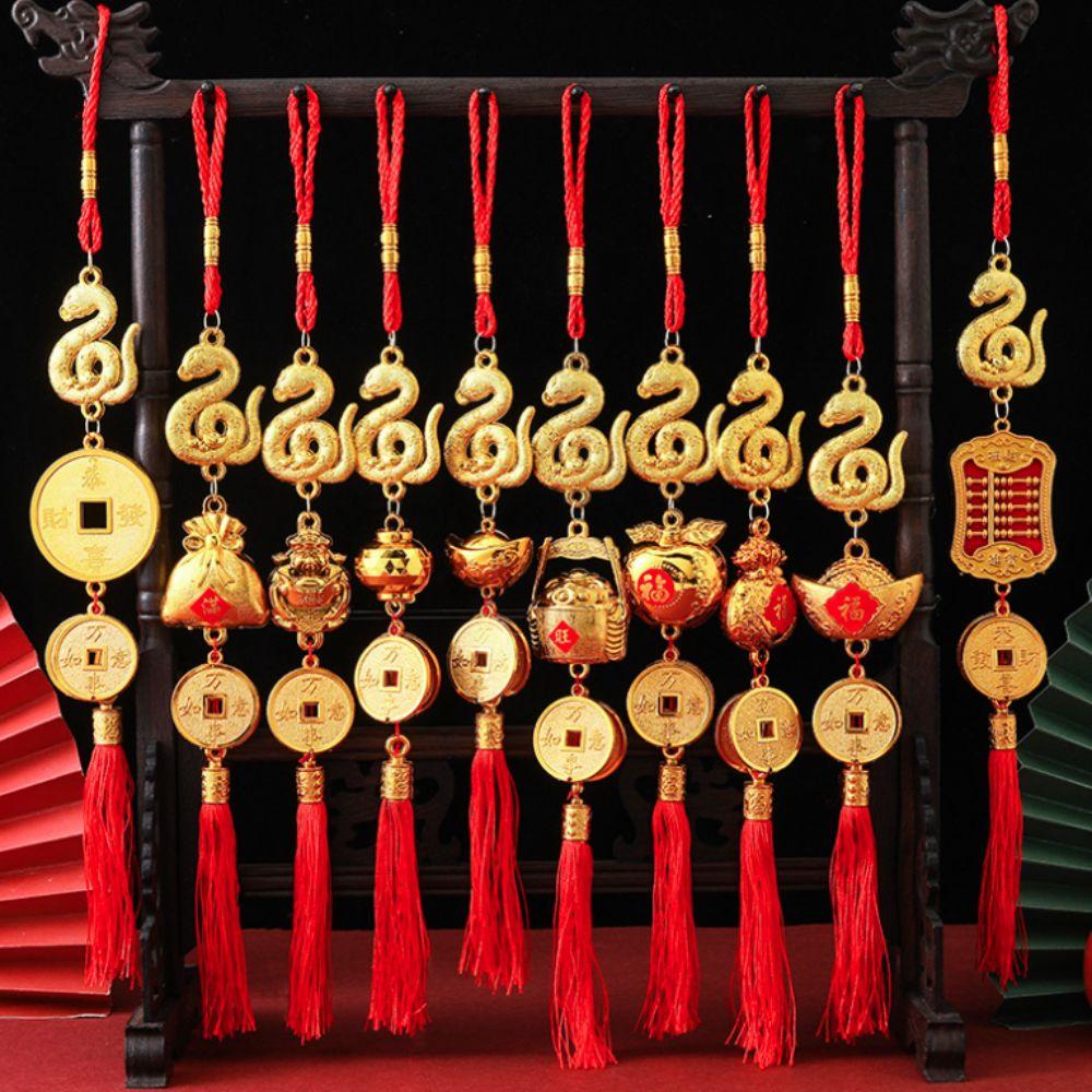Длинная кисточка Китайский Лунный Новый год Подвеска Змея Праздник Весны Подвесное украшение Коллекции