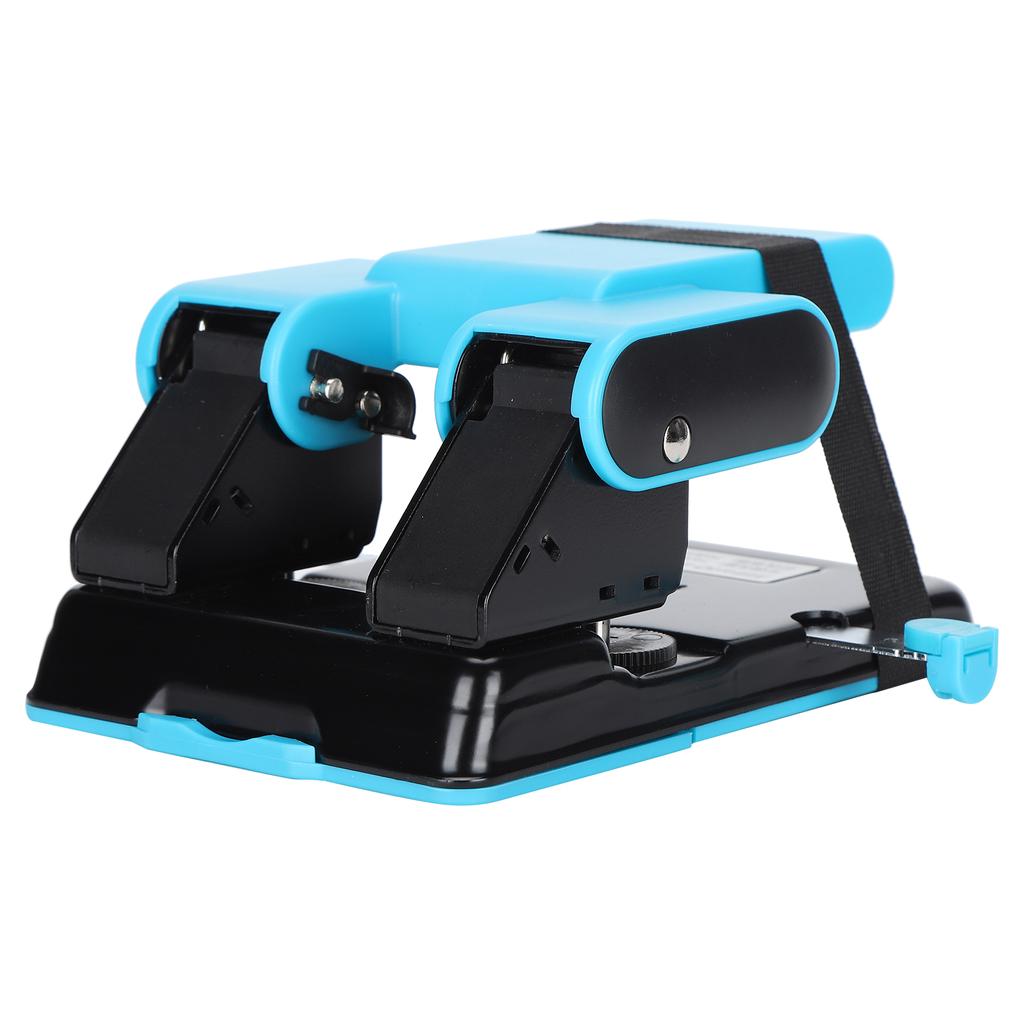 2 Hole Punch Puncher Paper Crafting Tool Adjustable 70 Sheet Capacity for Home and Office