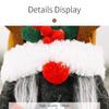 Cartoon Deer Antlers Dwarf Ornament Cloth Faceless Doll Crafts Christmas Plush Doll  Photo Props