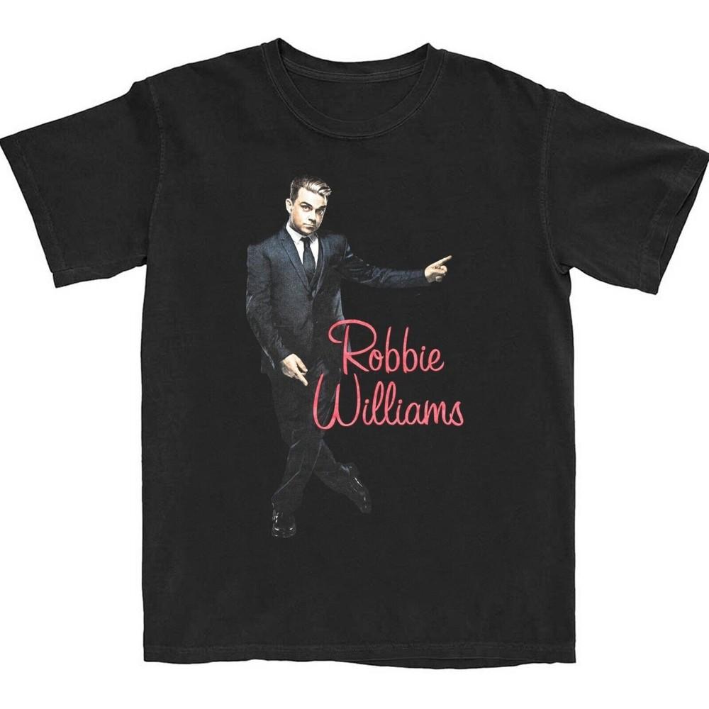 New Popular Robbie Williams Shirt 90s Gift Family Men S-5XL Shirt 2CM233 Unisex T-Shirt