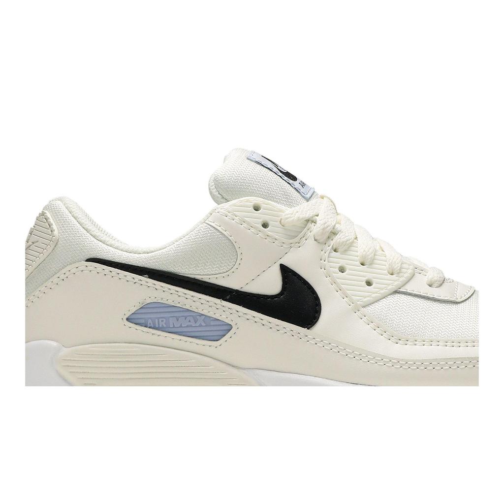 Nike Womens Air Max 90 'Sail' (women's sizes) Sail / Ghost / Black Running Shoes CZ6221 100