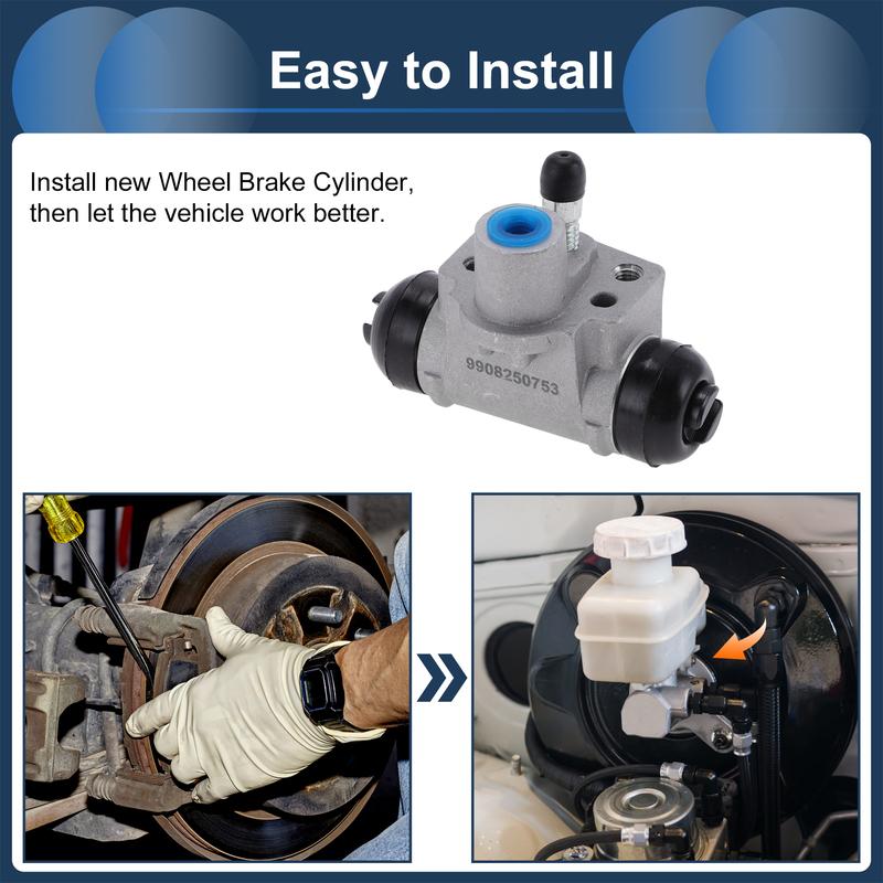 UXCELL Rear Left Rear Right Brake Wheel Cylinder No.43300SNAA01 for Honda Civic 06-15