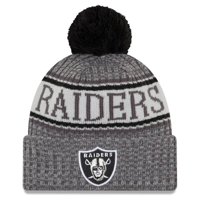 Chapeau - New Era - Nfl Sideline - Graphite - Doublure Polaire - Hiver
