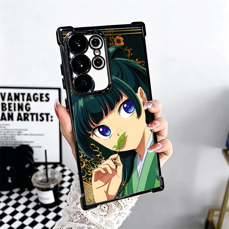 A-Apothecary D-Diaries Anime Plating Phone Case For Samsung Galaxy S24 S25 FE S26 Edge S23 Ultra S22 S21 Plus S20 Anti-Fall Aira