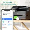 Лазерное МФУ Deli M3100ADNW A4, черно-белое, с китайской вилкой (адаптер в комплекте)