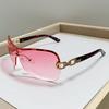 Новое поступление Популярные женские солнцезащитные очки Панк-солнцезащитные очки Уникальные овальные солнцезащитные очки Мужские солнцезащитные очки Зеркальные цветные очки Y2K
