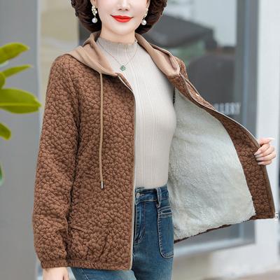 Женская зимняя утолщенная куртка большого размера с принтом, повседневная короткая куртка, повседневная куртка на молнии