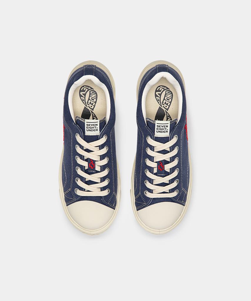 78Under M-4 Graphic Low Top_ Antique Navy