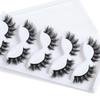 5 Pairs Of High-Quality Imitation Eyelashes Are Messy And Curled To Simulate Daily False Eyelashes