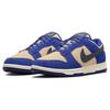 Nike Dunk Low LX Синие замшевые женские кроссовки Deep-Royal-Blue Dark-Obsidian DV7411-400