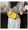Lychee Pattern Large Capacity Luxury Handbag - Women's Fashion Commuter Bag