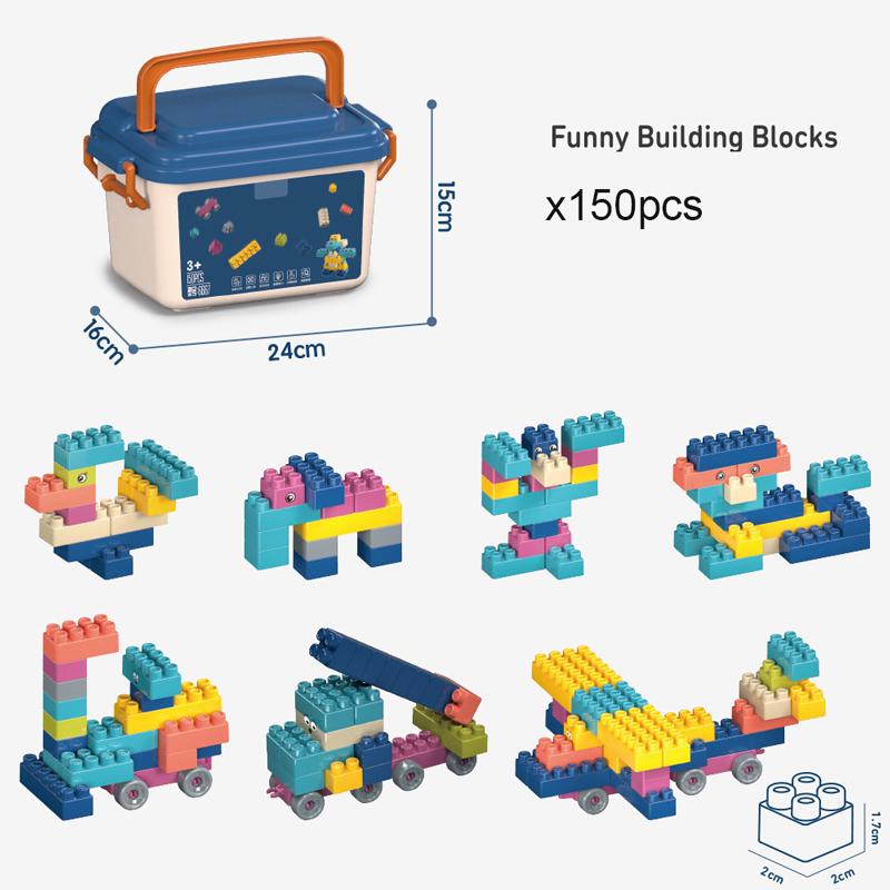 Big Size Diy Creative Building Blocks Bulk Sets City Classic Bricks Assembly Brinquedos Educational Toys For Children With Box