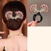 Peacock Shape Hair Clip Bun Maker Women Peacock Hairstyle Twist Multi-Functional Hair Curler Bun Maker Easy Fast Snap Roll Hair Tool for Long Hair