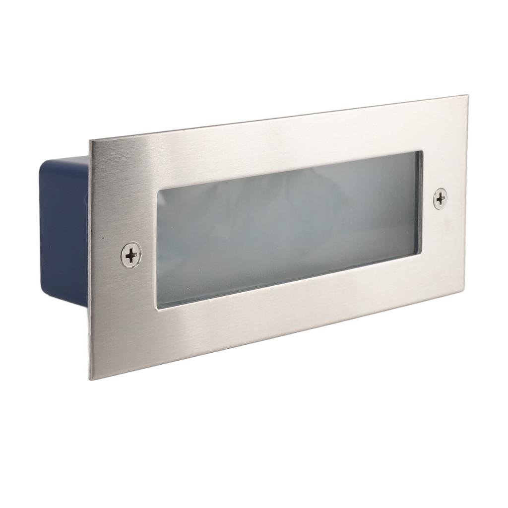 LED Step Light Indoor Outdoor Aluminum Alloy Waterproof Embedded Stair Wall Light 85 To 265V