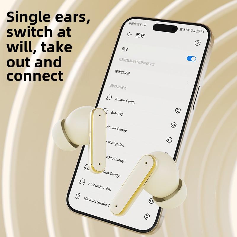 Оригинальная беспроводная Bluetooth-гарнитура Q23 TWS 5.0, наушники Bluetooth, спортивные наушники-вкладыши с микрофоном для Xiaomi Iphone Lenovo