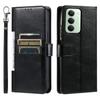 For Xiaomi Redmi 15 5G (EU) (171mm)/4G (EU) (171mm) Case 6 Card Slots PU Leather Anti-Fall Phone Cover with Wrist Strap