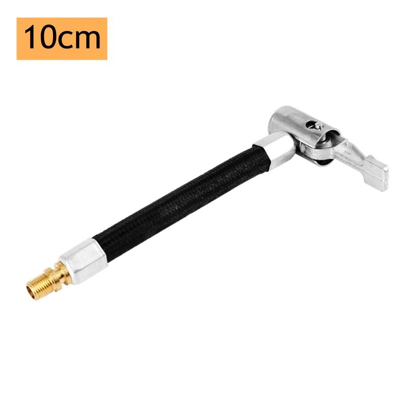 Автомобильный велосипед мотоциклетный шланг для накачки воздуха, надувной насос, удлинительная трубка, адаптер для быстрой накачки, блокирующий воздушный патрон